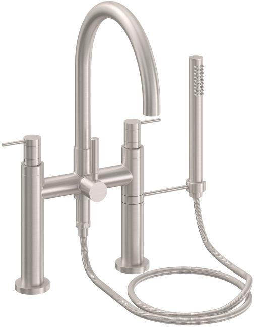 CALIFORNIA FAUCETS 1108-52.20 Asilomar Tub Fillers Contemporary Deck Mount Tub Filler - Arc Spout Main image