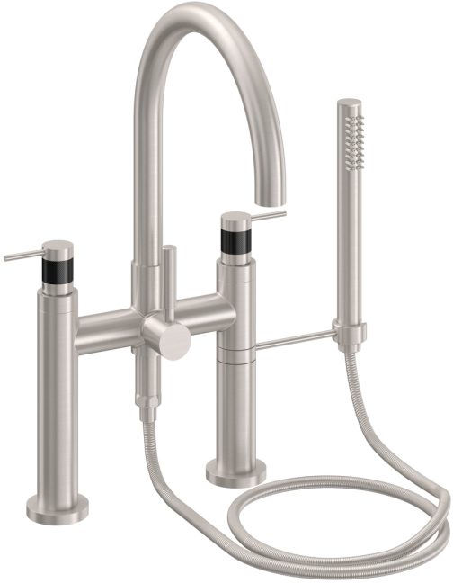 CALIFORNIA FAUCETS 1108-52F.20 Asilomar Tub Fillers Contemporary Deck Mount Tub Filler - Arc Spout Main image