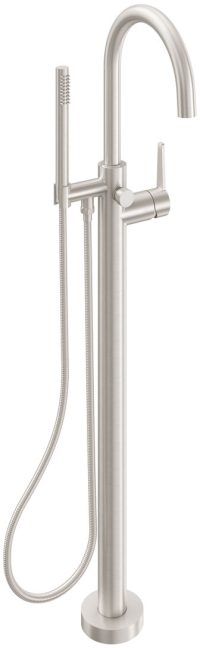 CALIFORNIA FAUCETS 1111-53.20 Asilomar Tub Fillers Contemporary Single Hole Floor Mount Tub Filler - Arc Spout