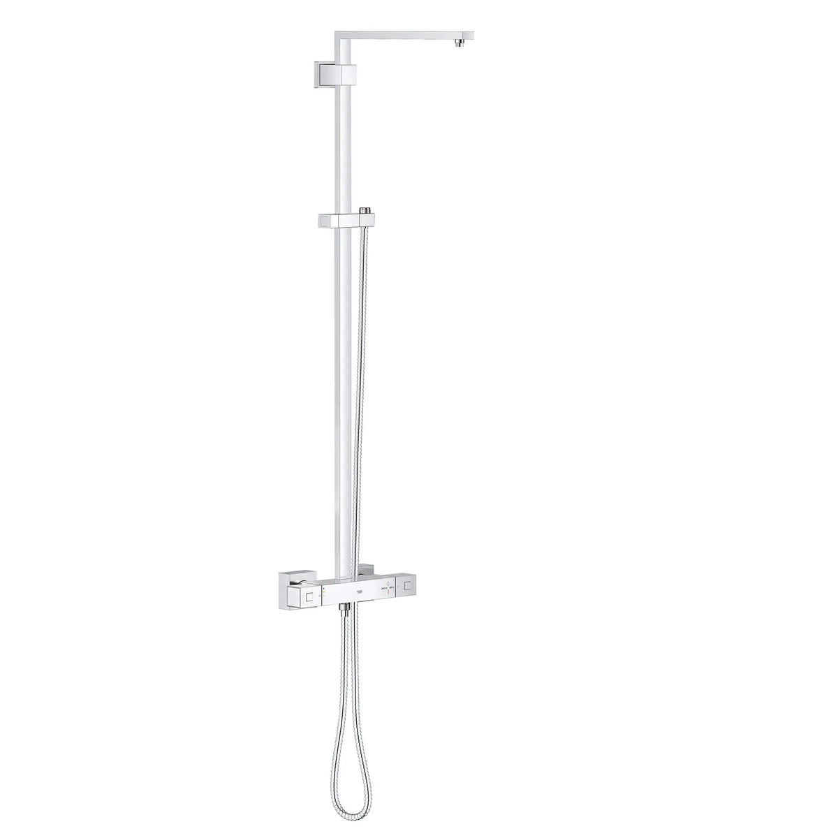 GROHE 26420000 Euphoria Cube Shower Syst.Thm W/O Shw Us Main image