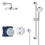 GROHE 34745000 Grohtherm Round Thm Shwr Set