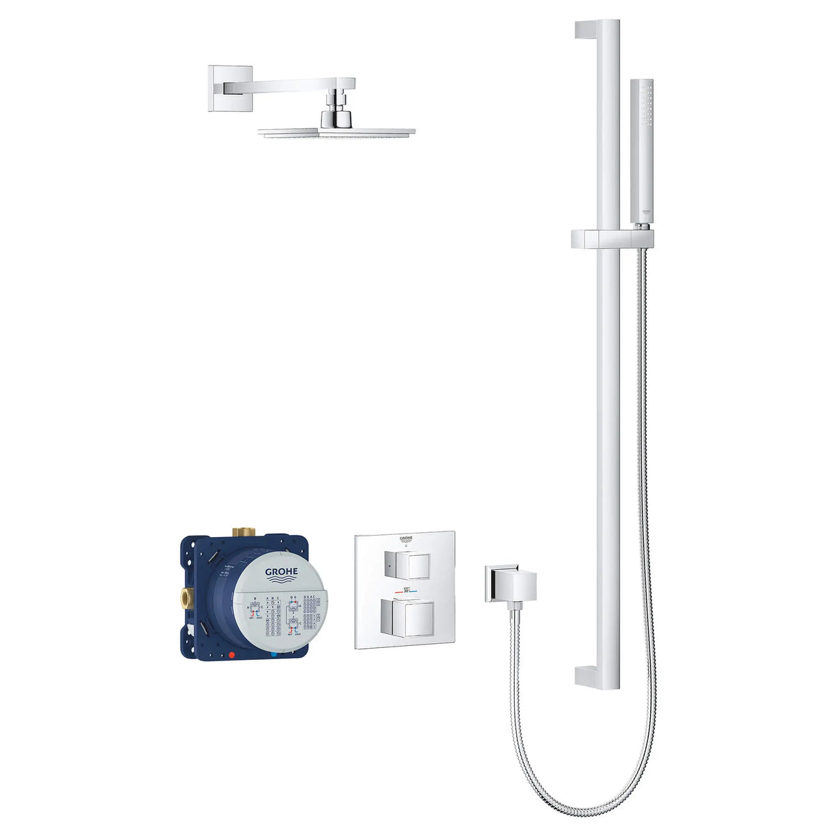 GROHE 34747000 Grohtherm Cube Thm Shwr Set Main image