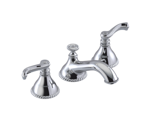 RUBINET 1AETL Etruscan Widespread Lav. Set. (less drain)