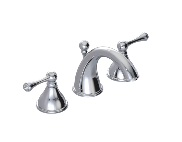 RUBINET 1AFJL Flemish  Widespread Lav. Set. (less drain) Main image