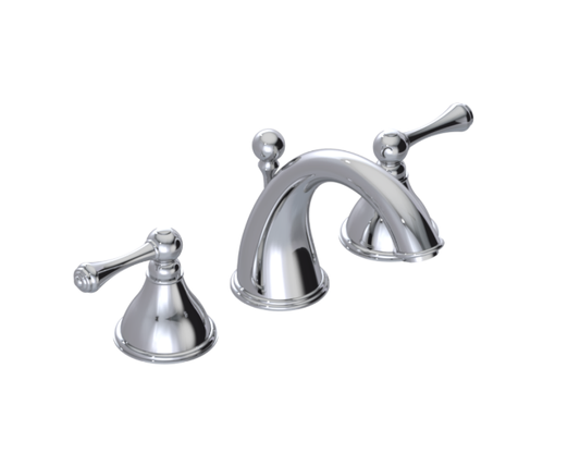 RUBINET 1AFJL Flemish  Widespread Lav. Set. (less drain)