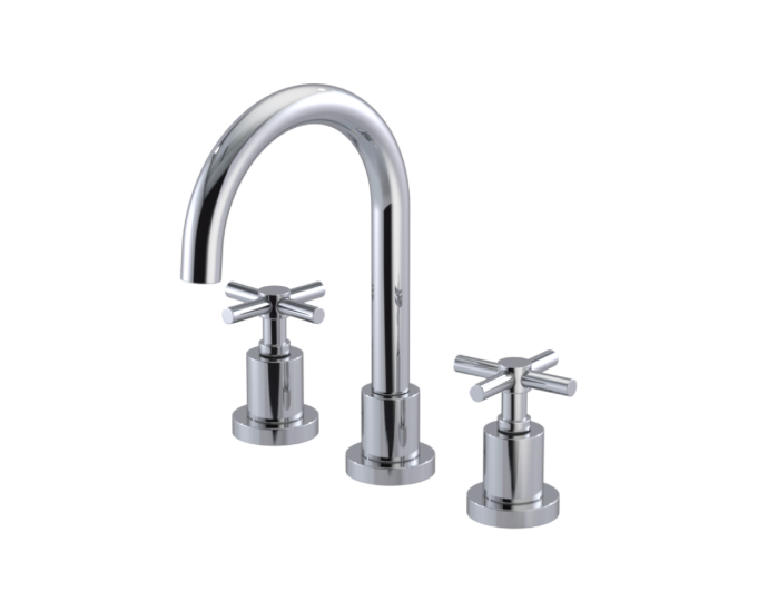 RUBINET 1AGLC Genesis Widespread Lav. Set. (less drain)