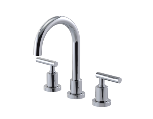 RUBINET 1AGLL Genesis Widespread Lav. Set. (less drain)