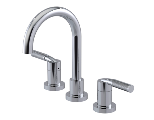 RUBINET 1AHLL H2O Widespread Lav. Set. (less drain)