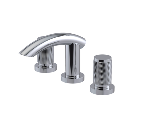 RUBINET 1AHOR H2O Widespread Lav. Set. (less drain)