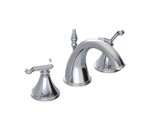 RUBINET 1AJSS Jasmin Widespread Lav. Set. (less drain)