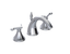 RUBINET 1AJSS Jasmin Widespread Lav. Set. (less drain)