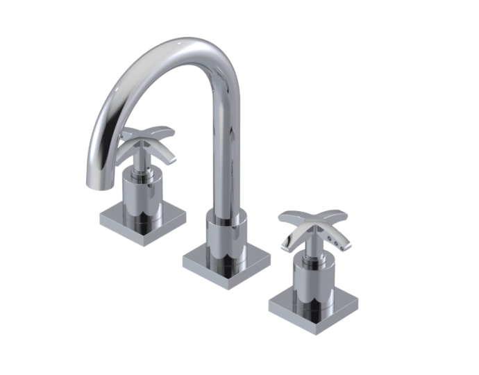 RUBINET 1ALAC LaSalle Widespread Lav. Set. (less drain)