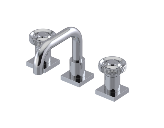 RUBINET 1ALGR LaSalle Widespread Lav. Set. with Genesis spout (less drain) Main image