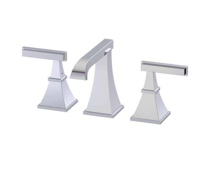 RUBINET 1AMQL Matthew Quinn Widespread Lav. Set. (less drain)