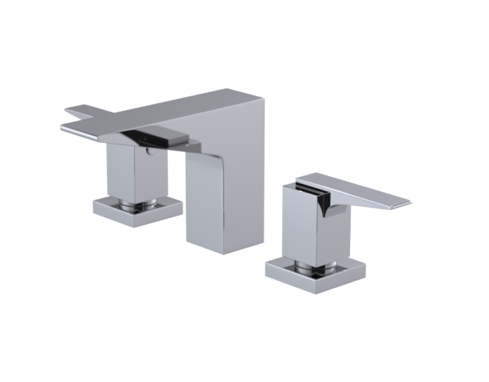 RUBINET 1ARSL Seven Widespread Lav. Set. (less drain)