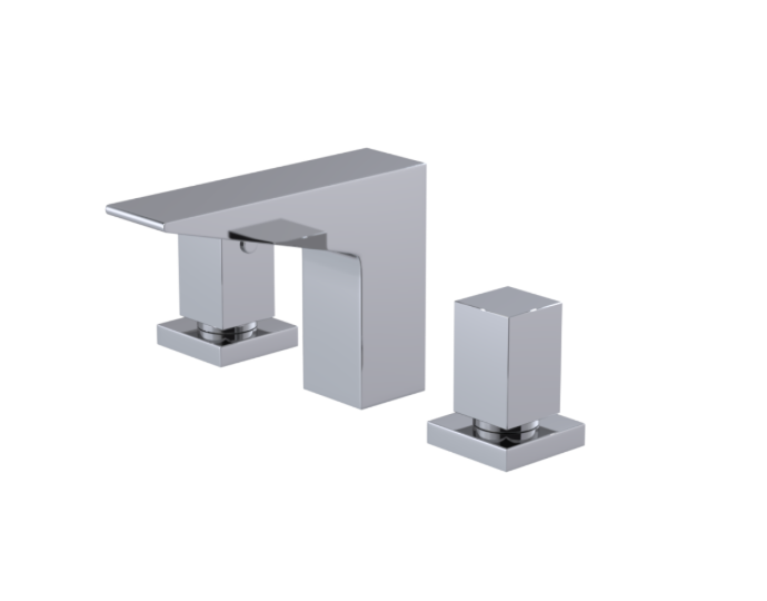 RUBINET 1ARSQ Seven Widespread Lav. Set. (less drain) Main image