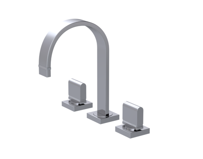 RUBINET 1ARTQ R10 Widespread Lav. Set. (less drain) Main image