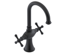 RUBINET 1CFMC Jasmin Single Hole Dual Handle Lav. Set. (less drain)