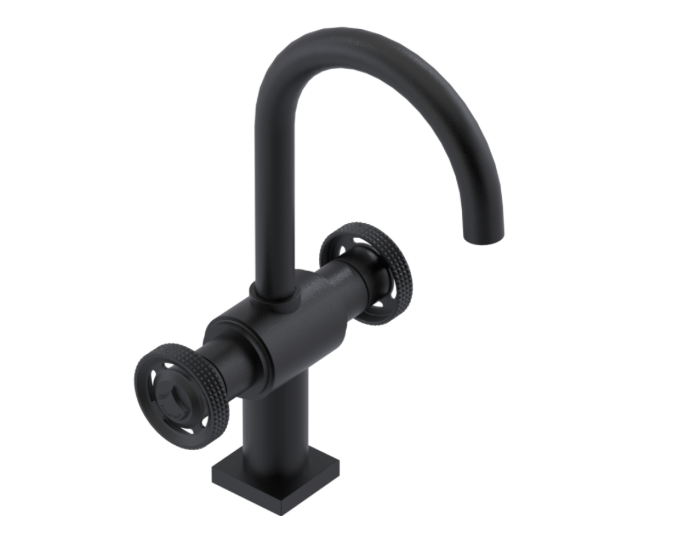 RUBINET 1CLAR LaSalle Single Hole Dual Handle Lav. Set. (less drain)