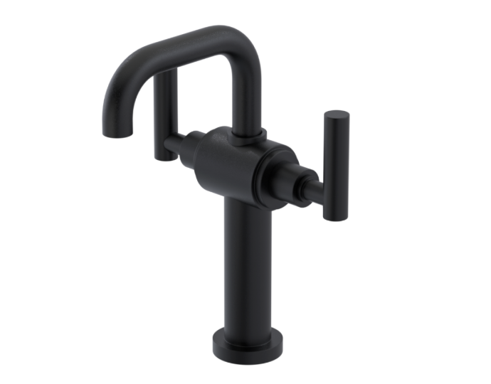 RUBINET 1DGNL Genesis Single Hole Dual Handle Lav. Set. with extended base (less drain) Secondary image