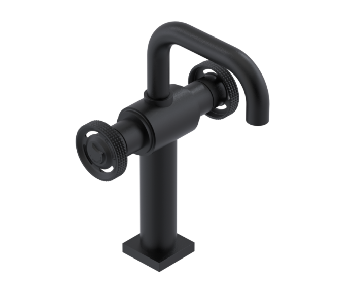 RUBINET 1DLGR LaSalle Single Hole Dual Handle Lav. Set. with extended base with Genesis spout (less drain) Secondary image