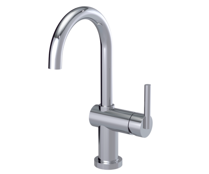 RUBINET 1KGLL Genesis Single Hole Single Control Lav. Set with LaSalle Spout (less drain)