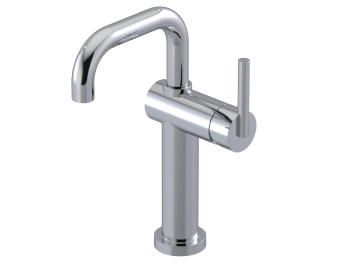 RUBINET 1LGNL Genesis Single Hole Single Control Lav. Set. with extended base (less drain)