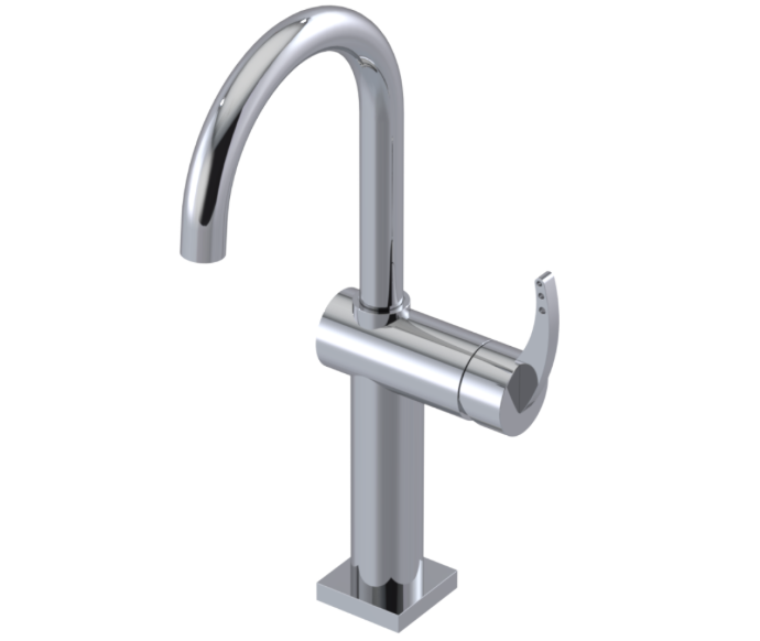 RUBINET 1LLAL LaSalle Single Hole Single Control Lav. Set. with extended base (less drain) Main image