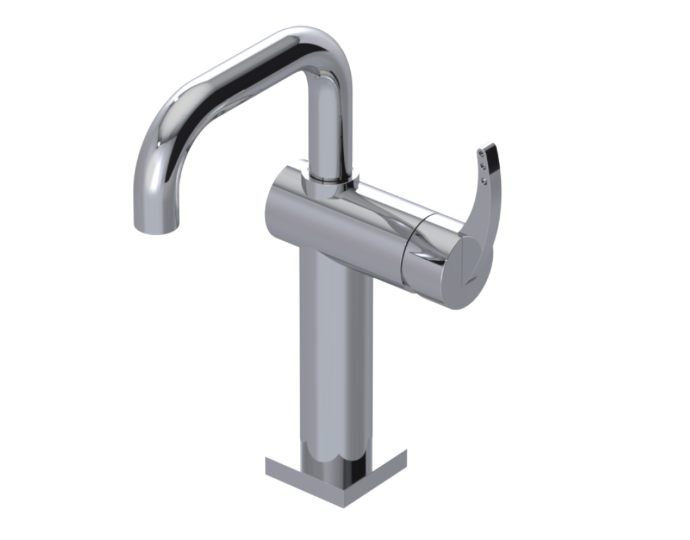 RUBINET 1LLGL LaSalle Single Hole Single Control Lav. Set. with extended base with Genesis spout (less drain) Main image