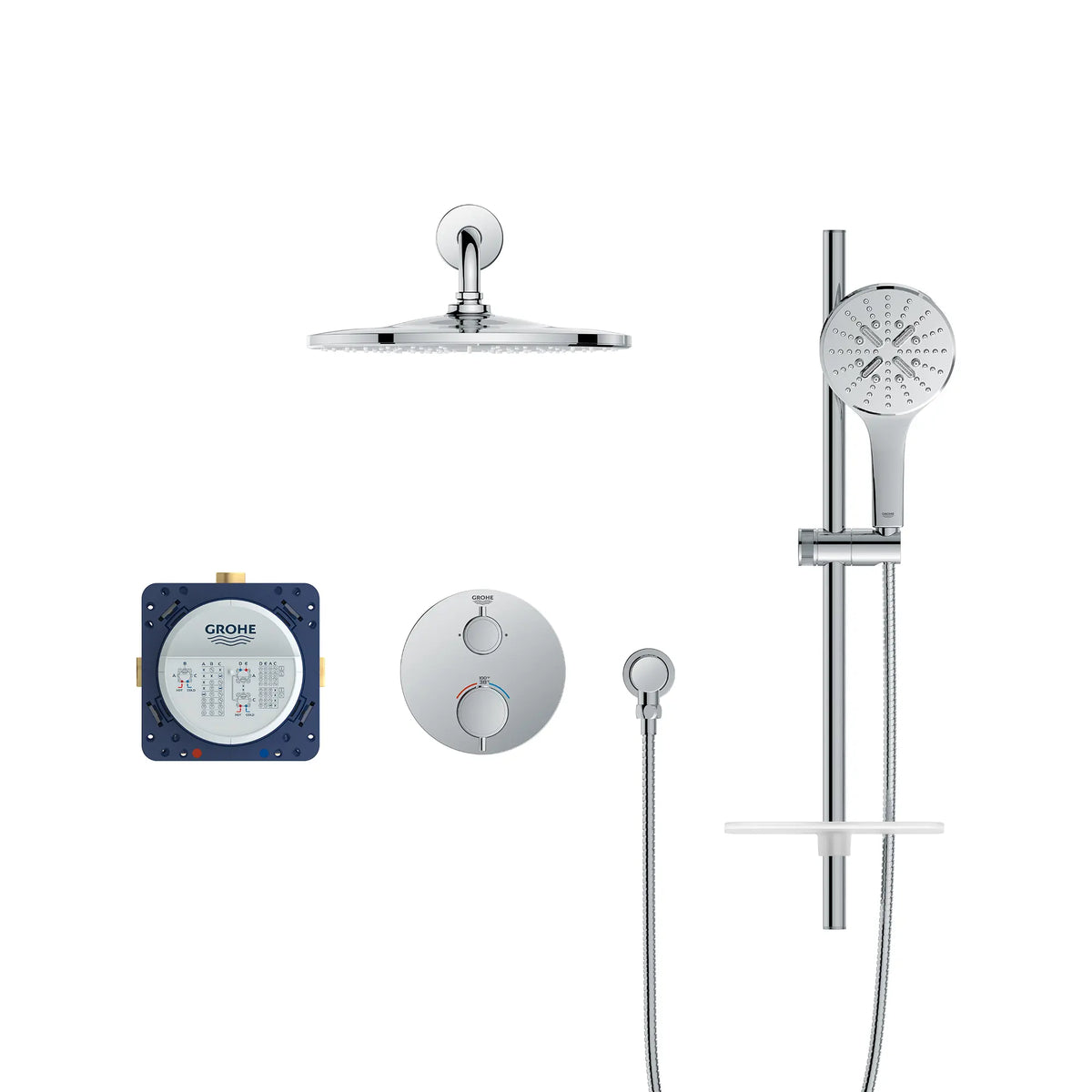GROHE 1030660000 Rainshower Two Handle Thm Shower Sys Ca Main image