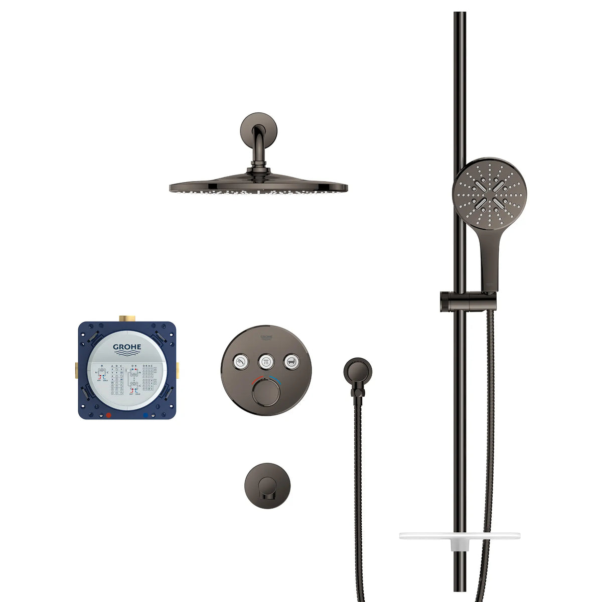 GROHE 103082A000 Rainshower Triple Function Therm Shower Sys Ca Main image