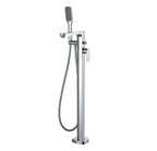 CABANO 27311 Floor mount tub filler with hand spray