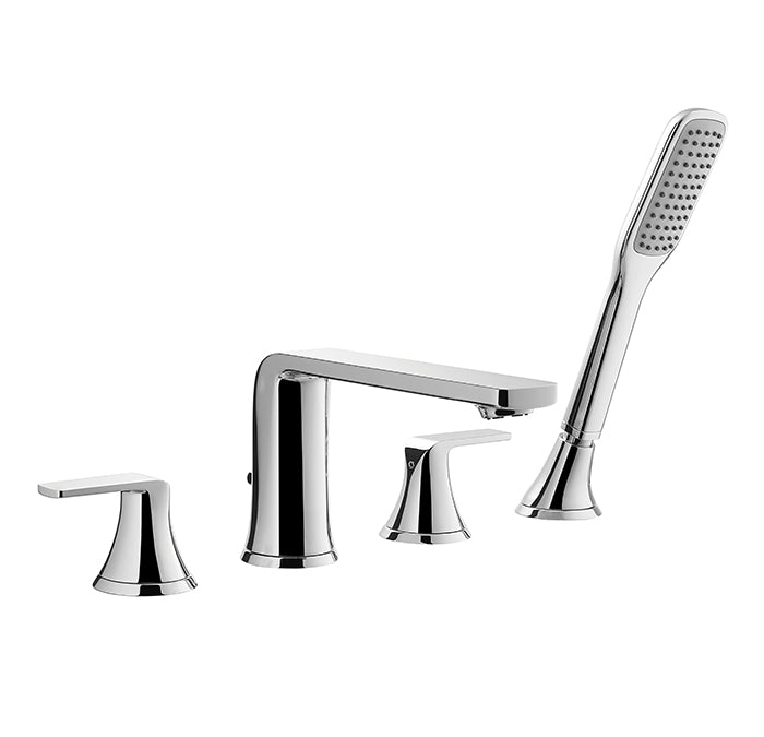 CABANO 28304 4 Piece deck mount tub filler with hand spray Secondary image
