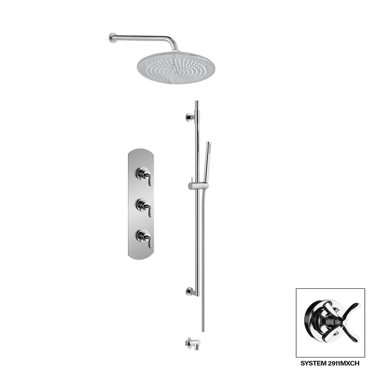 DISEGNO 2911ML Manhattan Shower System Main image