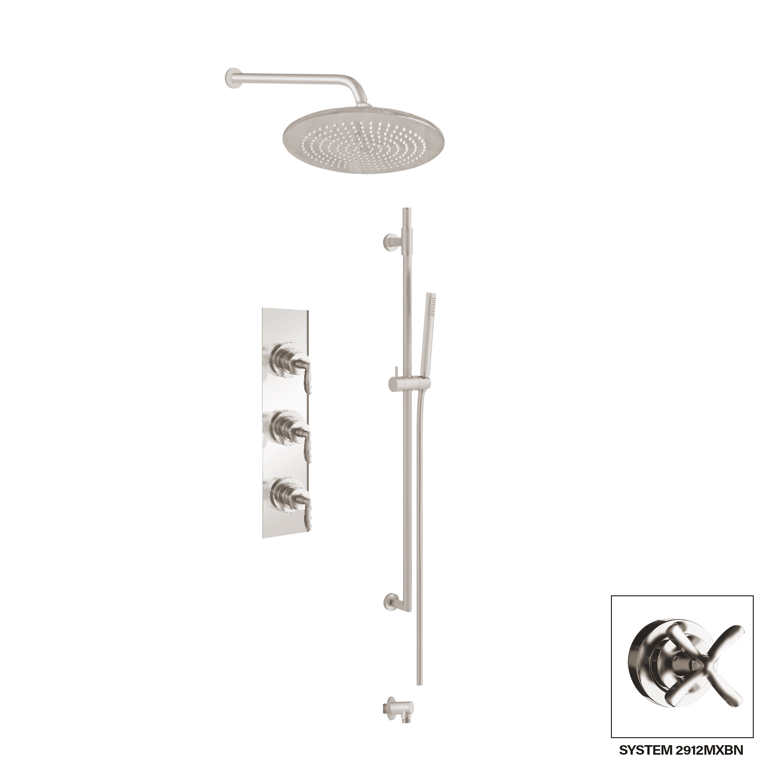 DISEGNO 2912MX Manhattan Shower System Secondary image