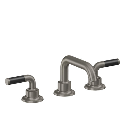 California Faucets 3002ZBF  Descanso  8" Widespread Lavatory Faucet with Completely Finished Zero Drain and Smooth Handle