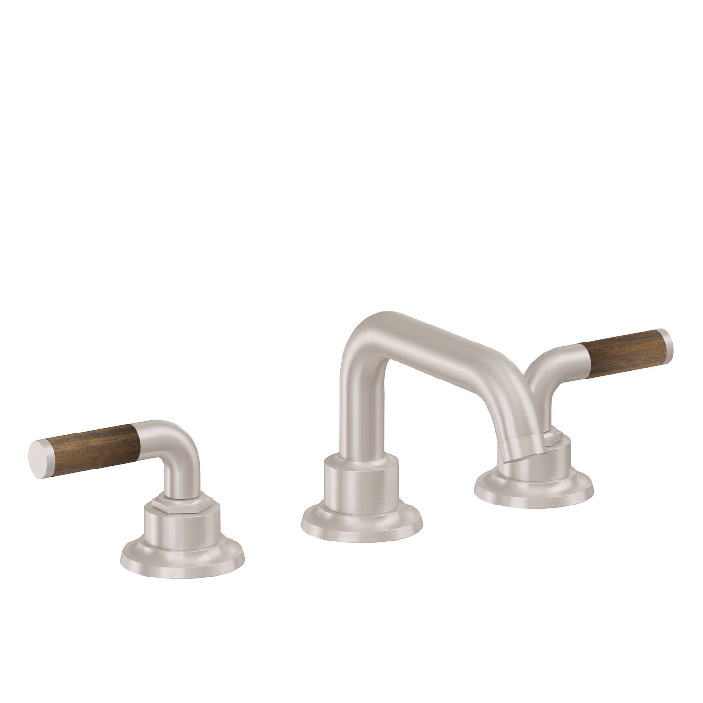 California Faucets 3002T  Descanso  8" Widespread Lavatory Faucet with  ZeroDrain and Teak Handle