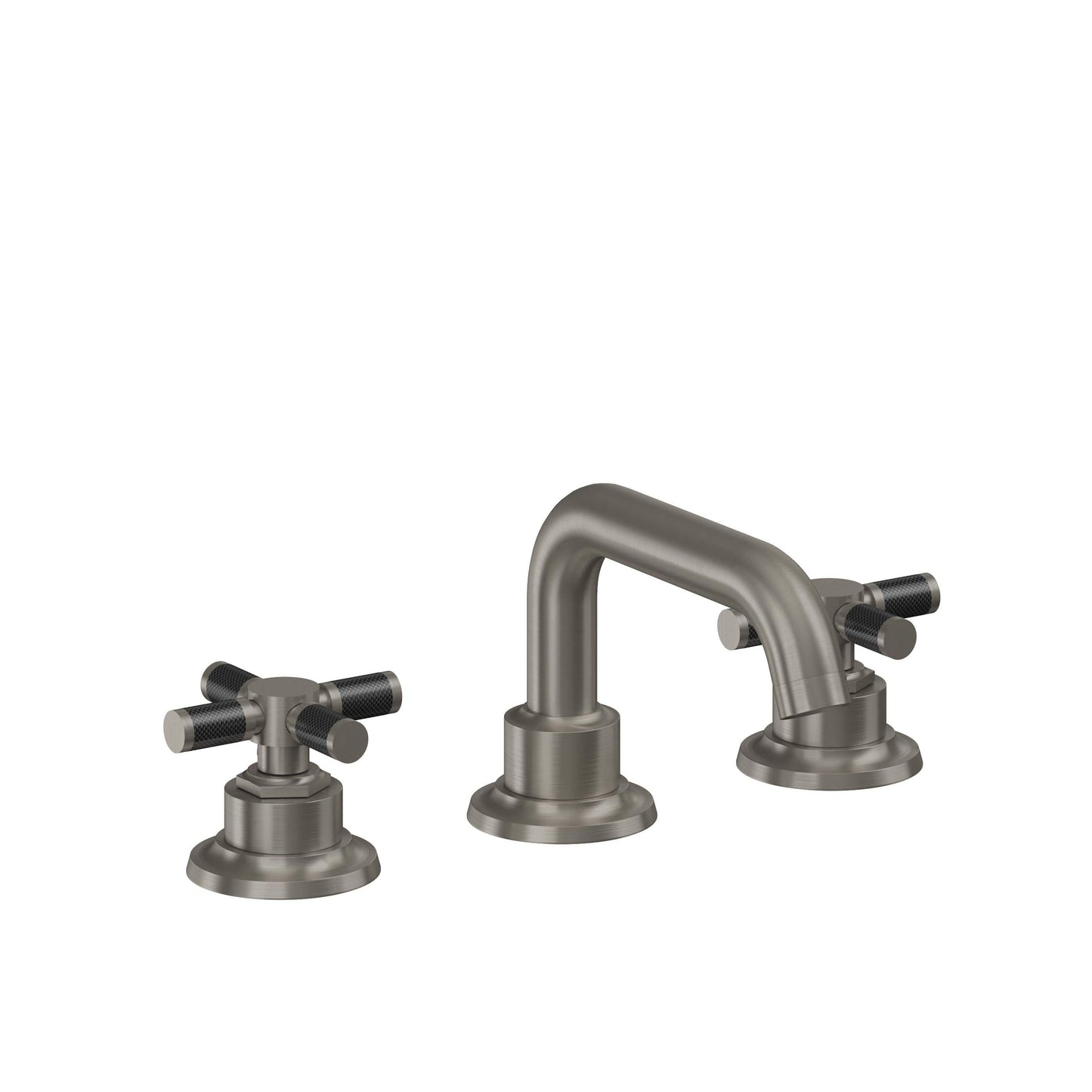 California Faucets 3002XF  Descanso  8" Widespread Lavatory Faucet with ZeroDrain and Carbon Fiber Handle