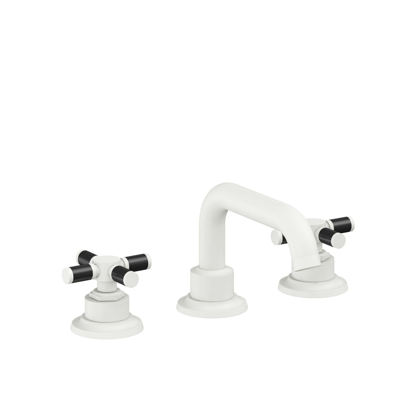 California Faucets 3002XF  Descanso  8" Widespread Lavatory Faucet with ZeroDrain and Carbon Fiber Handle