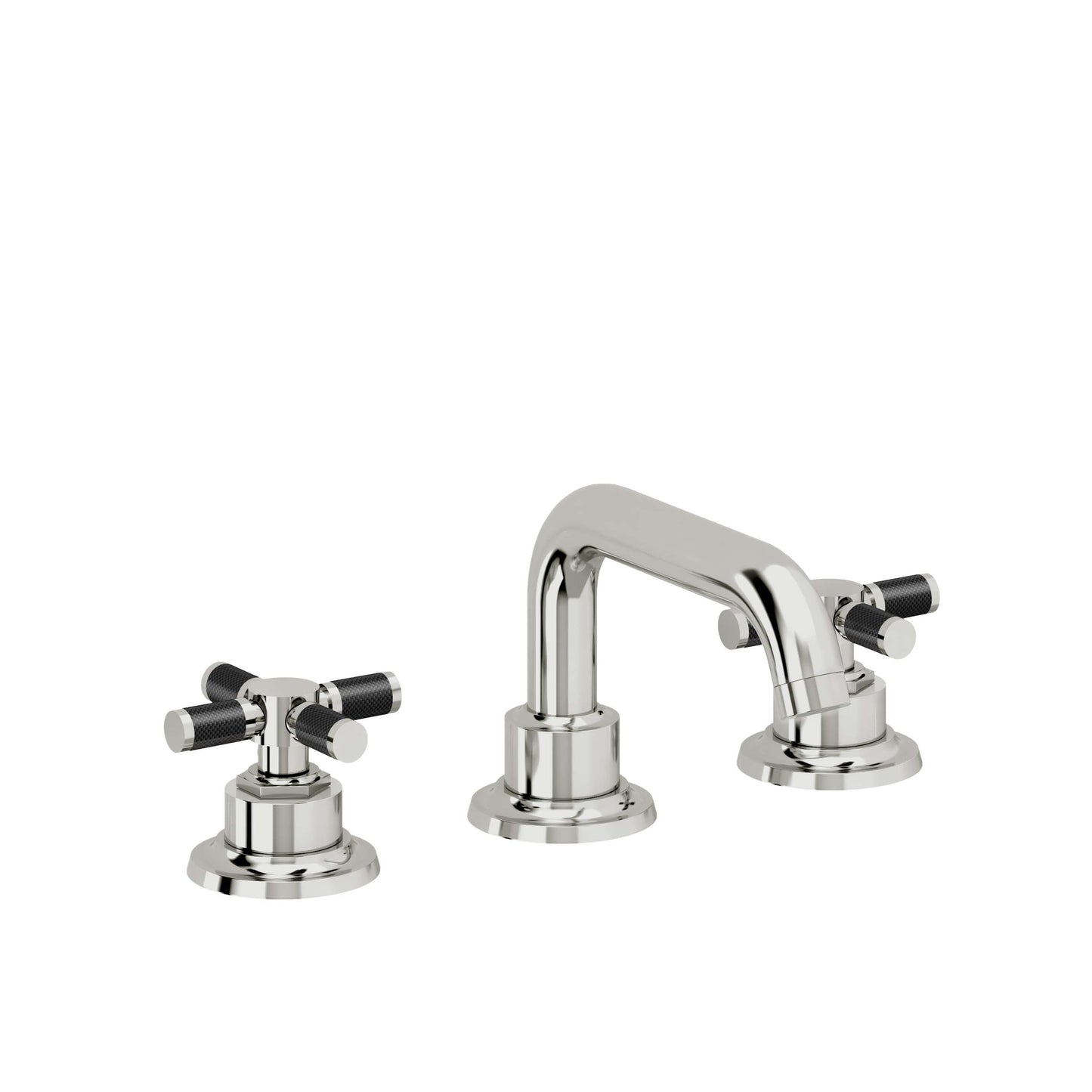 California Faucets 3002XF  Descanso  8" Widespread Lavatory Faucet with ZeroDrain and Carbon Fiber Handle