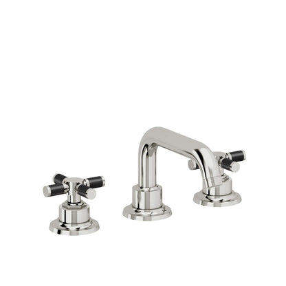California Faucets 3002XF  Descanso  8" Widespread Lavatory Faucet with ZeroDrain and Carbon Fiber Handle