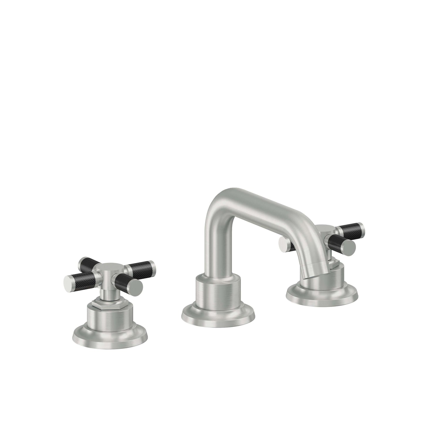 California Faucets 3002XF  Descanso  8" Widespread Lavatory Faucet - Carbon Fiber Handle