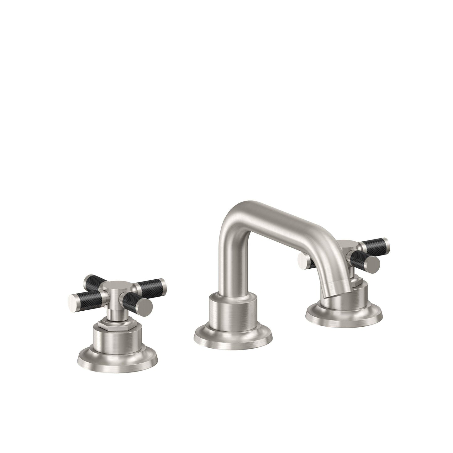 California Faucets 3002XF  Descanso  8" Widespread Lavatory Faucet with ZeroDrain and Carbon Fiber Handle