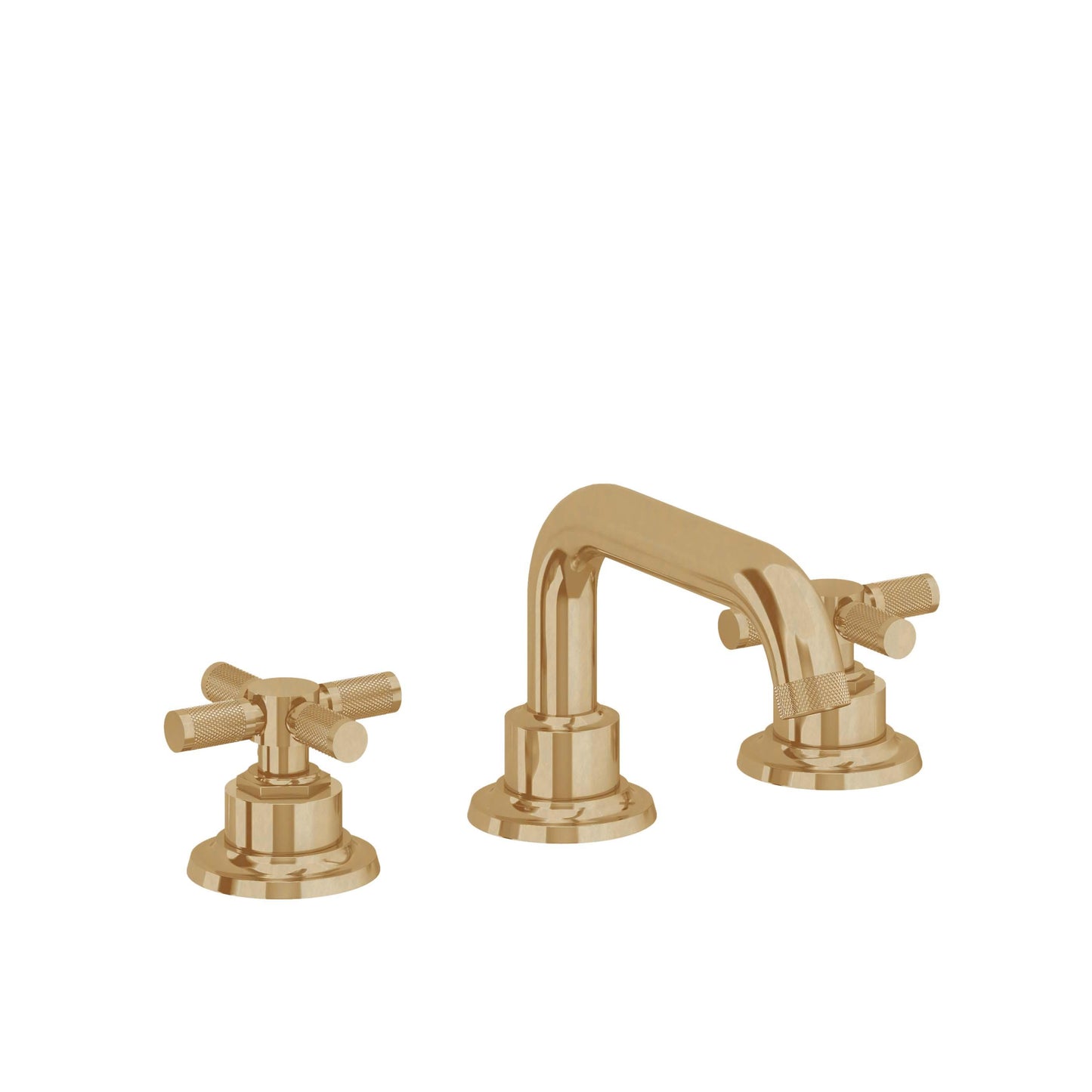 California Faucets 3002XK  Descanso  8" Widespread Lavatory Faucet with ZeroDrain and Knurled Handle