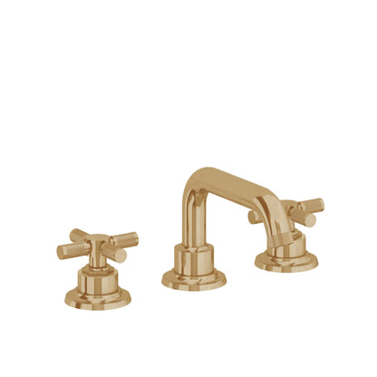 California Faucets 3002XK  Descanso  8" Widespread Lavatory Faucet with ZeroDrain and Knurled Handle