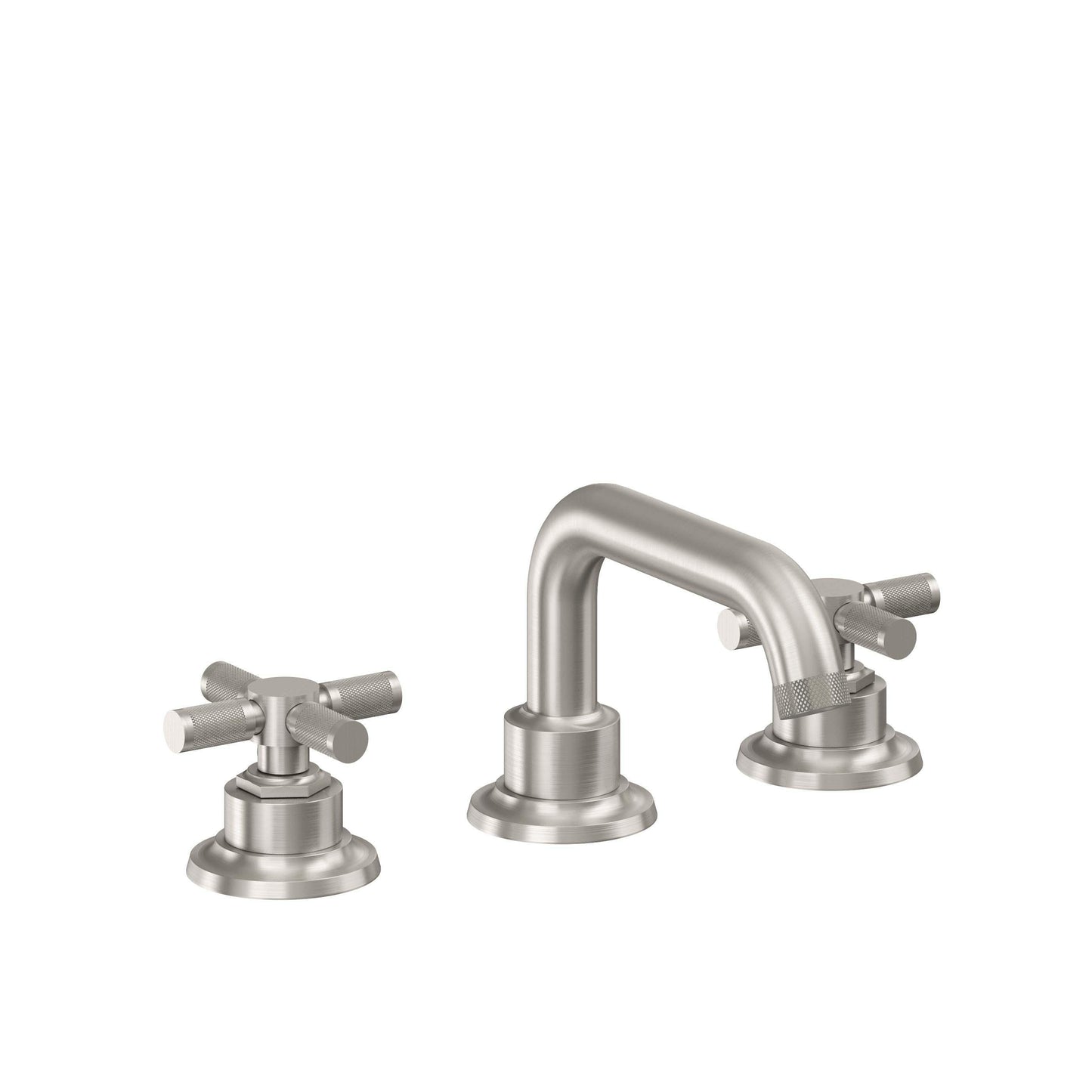 California Faucets 3002XK  Descanso  8" Widespread Lavatory Faucet with ZeroDrain and Knurled Handle