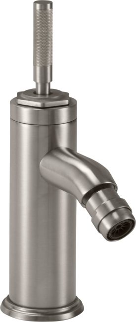 CALIFORNIA FAUCETS 3004K-1 Descanso Single Hole Bidet - Knurled Handle