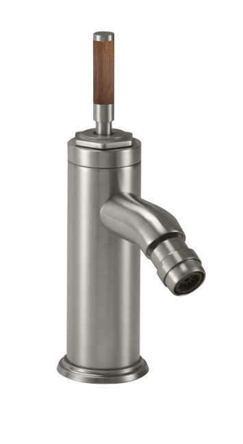 CALIFORNIA FAUCETS 3004T-1 Descanso Single Hole Bidet - Teak Handle