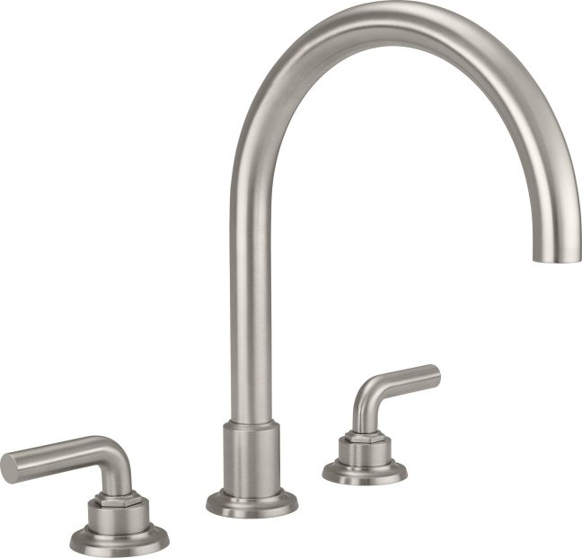 CALIFORNIA FAUCETS 3108 Descanso Complete Roman Tub Set - Arc Spout