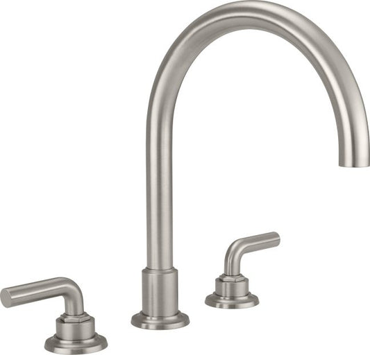 CALIFORNIA FAUCETS 3108 Descanso Complete Roman Tub Set - Arc Spout